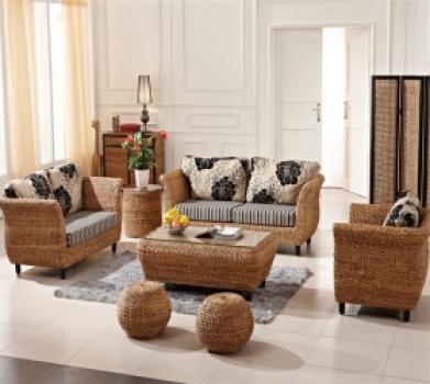 Rattan + Seagrass Sofa series 18