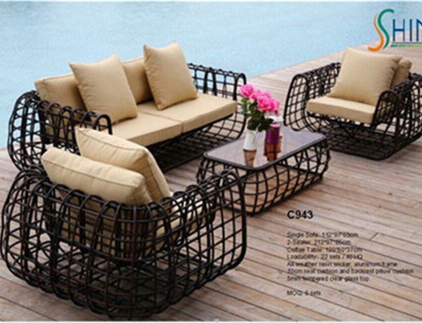 Outdoor Rattan Wicker Sofa Sets