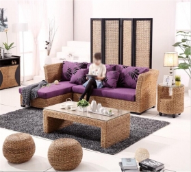 Rattan + Seagrass Sofa series 29